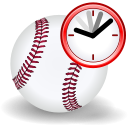 Baseball clock
